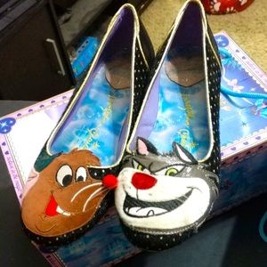 Irregular choice brand Cinderella flats size 38/US 7.5